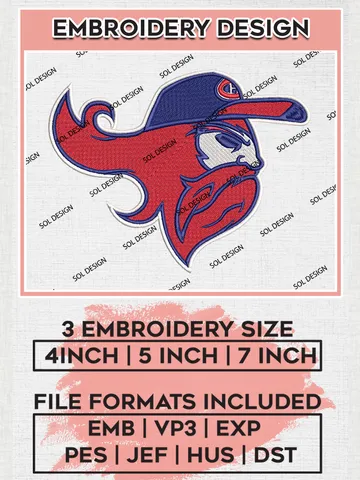 Montreal Canadiens Hockey Team Head Mascot Logo Embroidery Design, NHL Montreal Canadiens Logo Embroidery Files, Hockey Team Machine Embroidery, Machine Embroidery Design