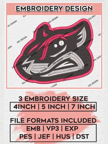 MiLB Richmond Flying Squirrels Embroidery Design Files, MiLB Richmond Flying Squirrels Logo, Minor League Baseball Logo Embroidery Designs, MiLB embroidery designs, Machine embroidery designs, Digital Download $6.99