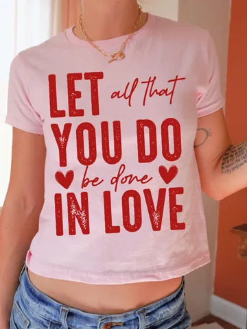LET ALL That YOU Do Be Done In Love Valentine's Day Svg Png Digital Download, Faith Based Christian Png, Easter, Positivity Png, Best Seller $3.90