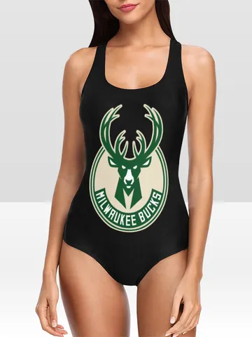 Milwaukee Bucks One Piece Swimsuit $39.97