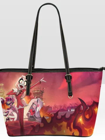Hazbin Hotel Leather Tote Bag $60.00