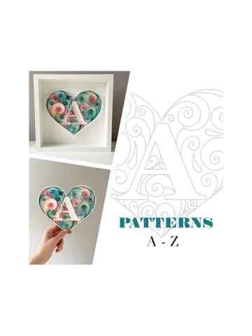 Set of patterns for Quilling $30.00