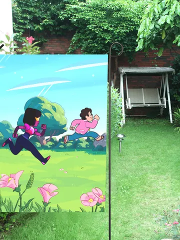 Steven Universe Garden Flag $30.00