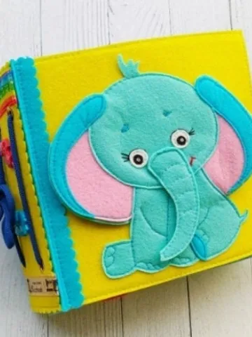 Animals Quiet book pattern PDF & Tutorial pages, Felt book pattern svg, Quiet book ideas, Sensory toys, Pdf felt sewing pattern for toddler $20.78