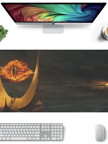 Eye of Sauron Lord of the Rings Gaming Mousepad $42.00
