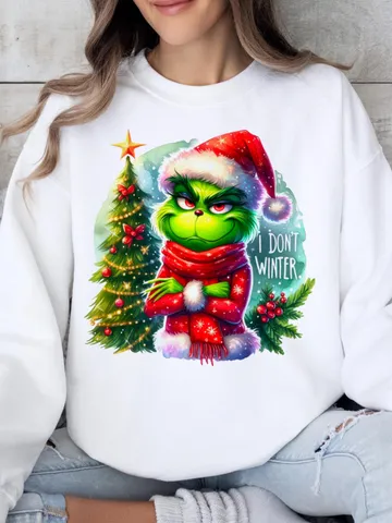 Merry Grinchmas png, I dont winter clipart, Xmas Holiday png, Merry Christmas png, Retro Christmas png, Christmas Movie png, Christmas png $1.00