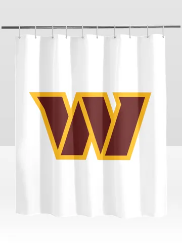 Commanders Shower Curtain $48.00