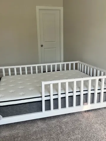 Montessori Floor Bed Plan, Full Size, PDF, DIY $14.95