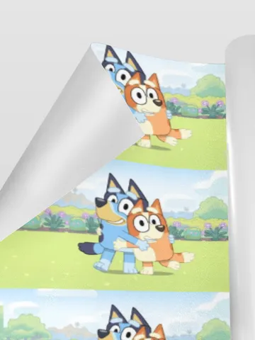 Bluey and Bingo Gift Wrapping Paper 58"x 23" (1 Roll) $24.97