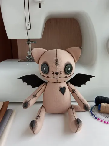 Handmade Cat Doll – Brown $63.00