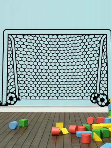 Soccer Gate Wall decal Football Sticker z1555 $23.99
