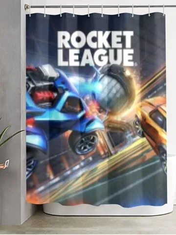 Rocket league Shower Curtain $48.00