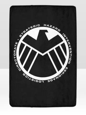 Shield Avengers Blanket Lightweight Soft Microfiber Fleece $54.00