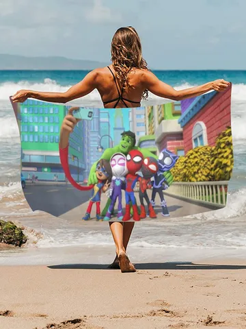 Spidey and amazing friends Beach Towel $45.00