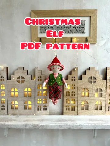 Christmas Elf Doll 20cm (7.8 inches)