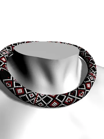 PDF Bead Crochet Pattern , Pattern for Necklace and Bracelet bead crochet $2.80