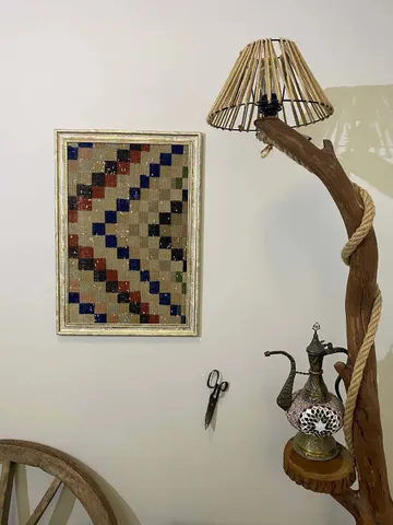 Exquisite Vintage Wall Kilim Art - Unique Hand-Woven Woolen Masterpiece for Home Decor - 50x70 cm $149.00