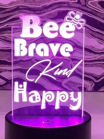 Bee Brave, Kind & Happy Home Decor Sign $39.99
