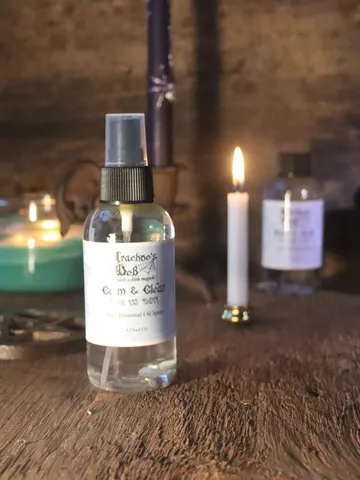 Calm and Clear Spray, Witches Peace Spray, Soothing and Calming Spray, Witches Spray for Overactive Mind, Room and Body, Clarity spray