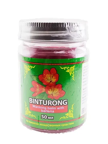 Thai balm with Barleria Binturong extract, 50 ml $65.00