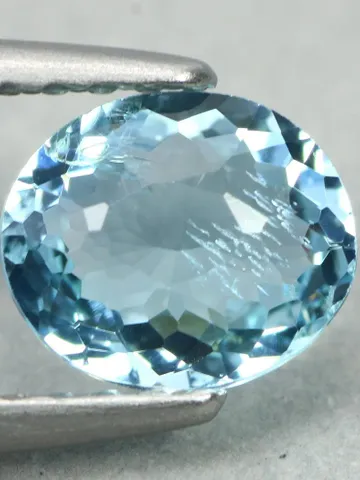 0.64 CT Sizzling Unheated 100% Natural Blue Aquamarine Gemstone $4.99