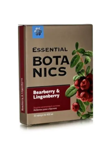 Phytocomplex with cystitis Bears Ears and Lingonberry, 30 capsules / bearberry / with pyelonephritis $28.00