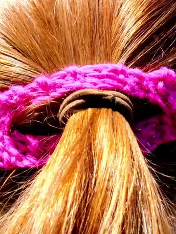 Yarn Ponytail Ear Saver for Face Mask, Soft and Stretchy, 31 Color Options $4.99