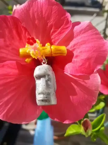 Moai - Brooch - Moai Jewelry - Easter Island Statue - Easter Island Totem - Tiki Ring - Moai Ring - Easter Island Ring - Glitter Paradise® $12.00