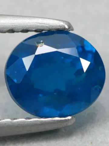 0.85 CT Stunning Rarest Unheated 100% Natural Neon Blue Apatite $4.99