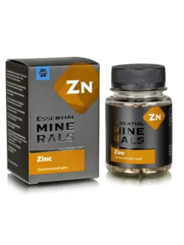 Organic Zinc 60 capsules / Zinc / Organic Copper $42.00