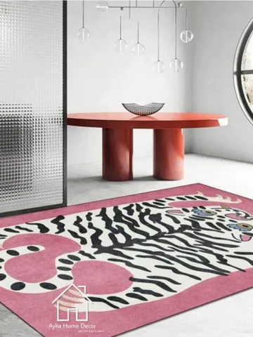 Leopard 100% Handmade Woolen Area Rug For Hall Kitchen Living Room Bed Room Bath Room Dining Room Kids Room Carpet / Chita / Christmas Gift $321.67