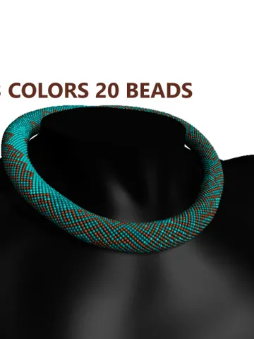 PDF Bead Crochet Pattern , Pattern for Necklace and Bracelet bead crochet $2.90
