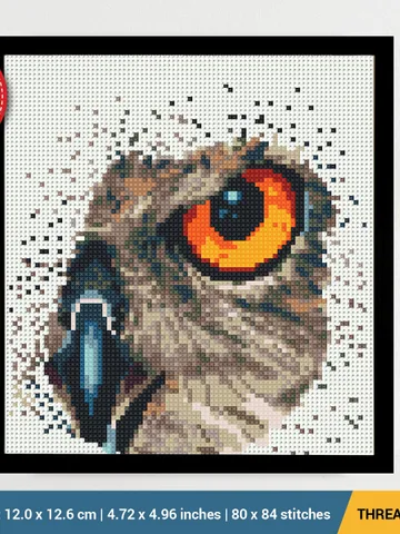 Owl Cross stitch pattern | Embroidery Pattern | Instant Download | Embroidery Designs $5.94