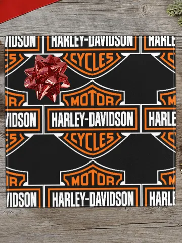 Harley Davidson Gift Wrapping Paper $24.97