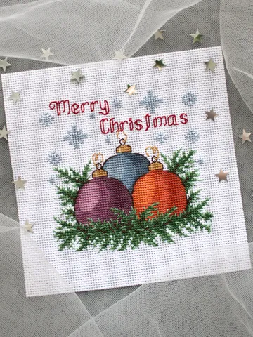 Cross stitch pattern Christmas, digital cross stitch chart PDF, instant download $5.50