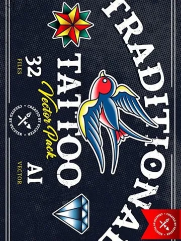 Traditional Tattoo Vector Pack $0.00