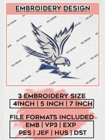 Air Force Falcons Embroidery Designs, NCAA Logo Embroidery Files, NCAA Air Force Falcons Logo, NCAA Embroidery Designs, Machine Embroidery Designs, Digital Download