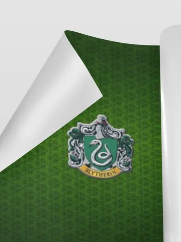 Slytherin Wrapping Paper 58"x 23" (1 Roll) $36.00