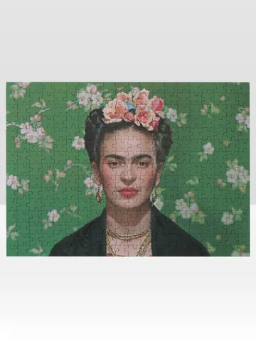 Frida Kahlo Jigsaw Puzzle Wooden $36.00