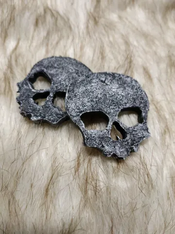 Skull - sign of the skull - decoration for weapons and armor - bas-relief for we