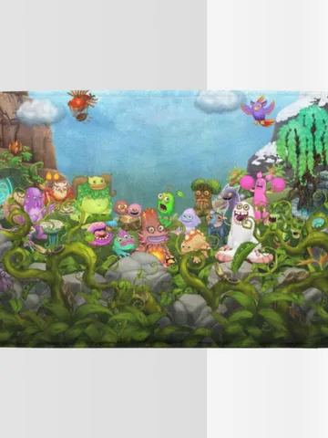 My Singing Monsters Blanket Lightweight Soft Microfiber Fleece $54.00