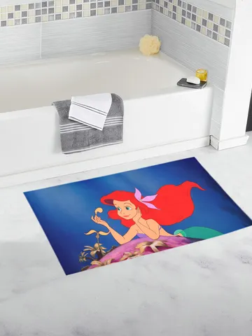 Little Mermaid Bath Mat, Bath Rug $45.00
