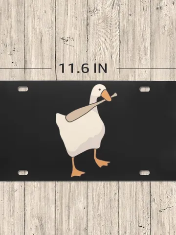Silly Goose License Plate $24.97