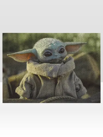 Baby Yoda Jigsaw Puzzle Wooden $36.00