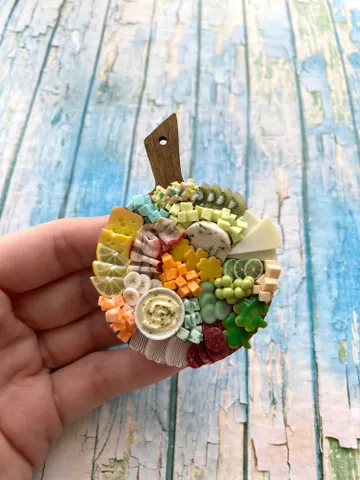 Magnet Miniature St Patrick Day Board with Polymer clay Souvenir $27.00