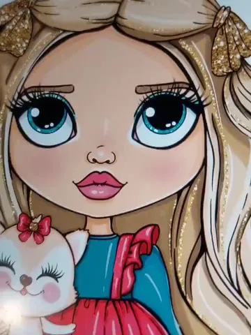 Girl with Kitten Clipart, Winter Doll Clipart, Girl Clipart, Clipart Bundle, Sublimation Designs, Digital Clipart, Cute Kitten Clipart $5.00