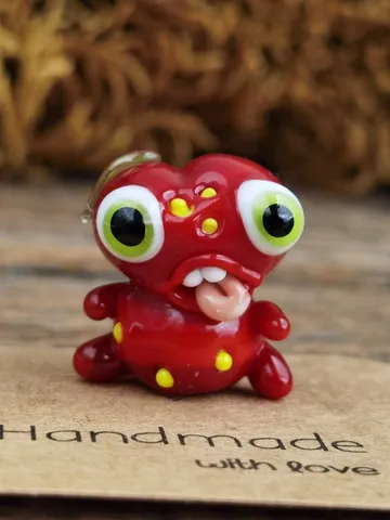 Tiny monster miniature, glass monster figurine, monster sculpture for terrarium decoration or fairy garden decor $54.24