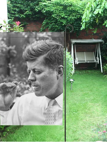 KENNEDY Garden Flag (Two Sides Printing, without Flagpole) $24.97