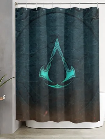 Assassins Creed Valhalla Shower Curtain $48.00