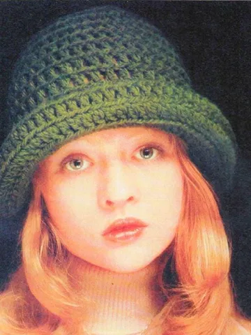 Hat crochet easy simple pattern women ladies chunky bulky yarn pdf instant download $6.68
